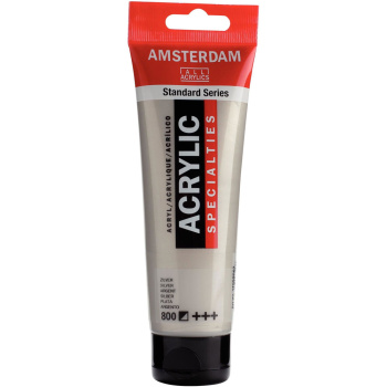 Ακρυλικό 800 Silver 120ml Amsterdam Talens