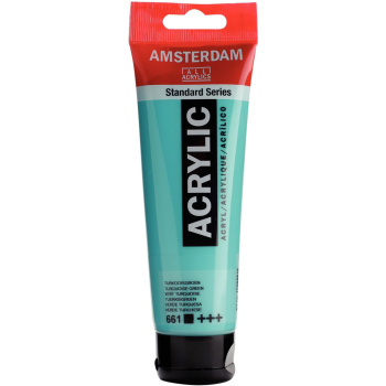 Ακρυλικό 661 Turquoise Green 120ml Amsterdam Talens