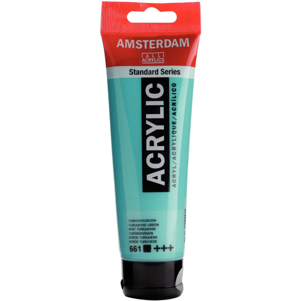 Ακρυλικό 661 Turquoise Green 120ml Amsterdam Talens