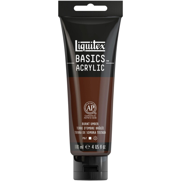 Ακρυλικό 128 Burnt Umber 118ml Liquitex Basic Acrylic