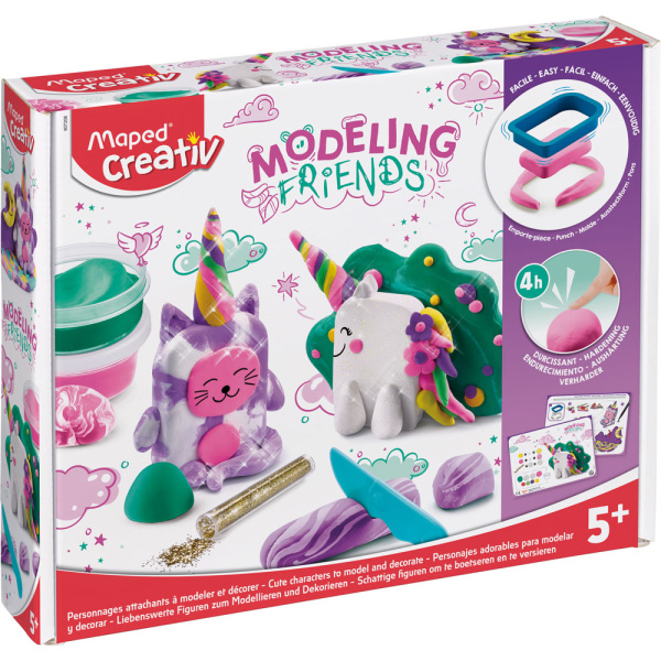 Maped Creativ Modeling Friends Μαγικά Ζωάκια Μοντελισμός