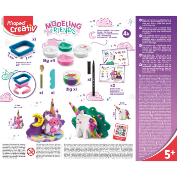 Maped Creativ Modeling Friends Μαγικά Ζωάκια Μοντελισμός