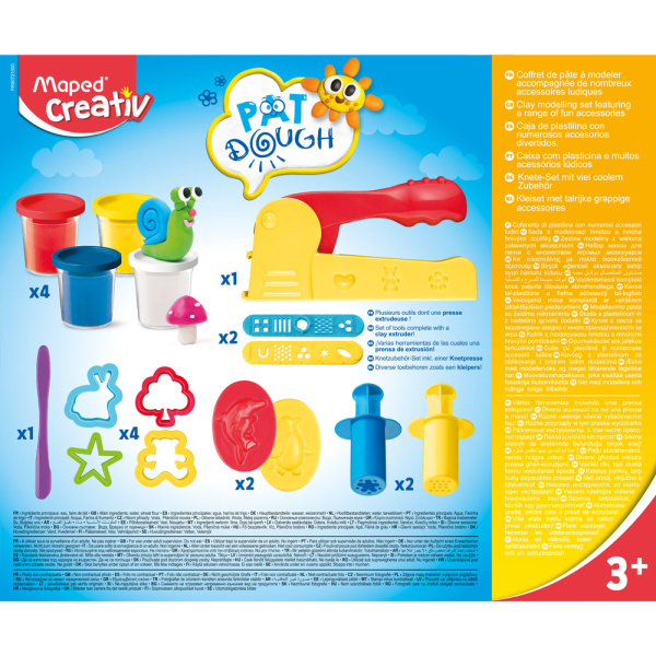 Maped Creativ Pat'Dough 12 αξεσουάρ Μοντελισμός