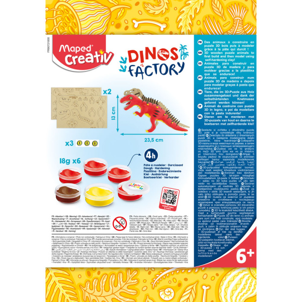 Maped Creativ T-Rex Dinos Factory Μοντελισμός