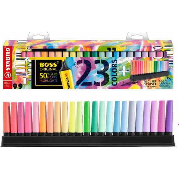 Μαρκαδόροι Stabilo Boss 70/23 Deskjet 23 τεμάχια
