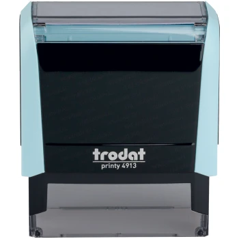 Σφραγίδα Trodat Printy 4913 Pastel Μπλε Αυτομελανώμενη