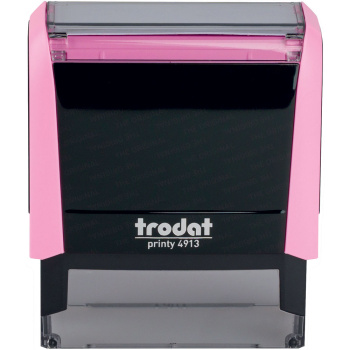 Σφραγίδα Trodat Printy 4913 Pastel Ροζ Αυτομελανώμενη