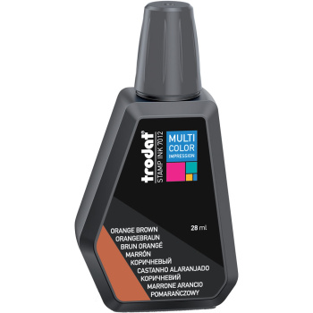 Μελάνι Trodat 7012 Orange Brown 28ml για ταμπόν σφραγίδων
