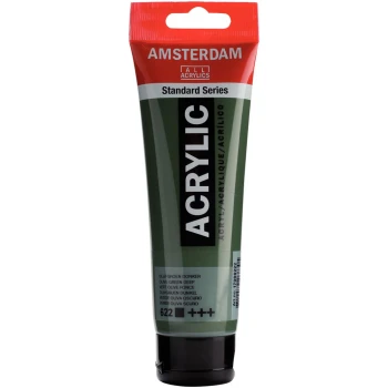 Ακρυλικό 622 Olive Green Deep 120ml Amsterdam Talens