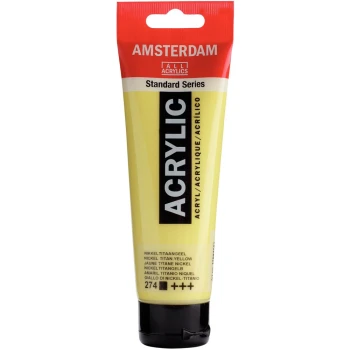 Ακρυλικό 274 Nickel Titanium Yellow 120ml Amsterdam Talens