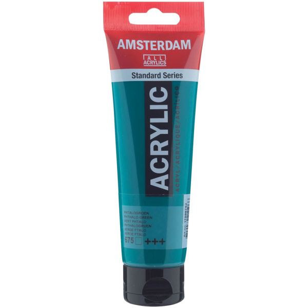 Ακρυλικό 675 Phthalo Green 120ml Amsterdam Talens
