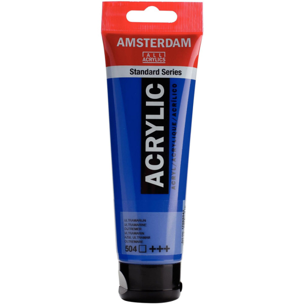 Ακρυλικό 504 Ultramarine 120ml Amsterdam Talens