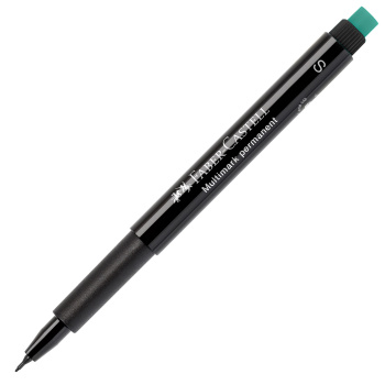 Μαρκαδόρος Μαύρος Faber Castell 1523s Multimark Ανεξίτηλος 0.3mm