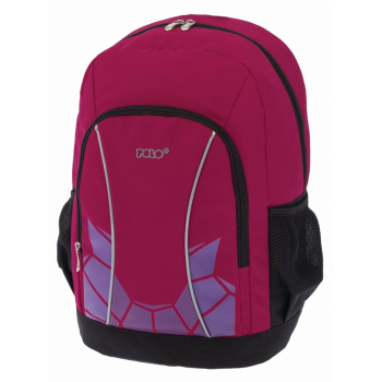 Σακίδιο Polo Winx Backpack Φούξια 2 θέσεων No 9-01-242-19