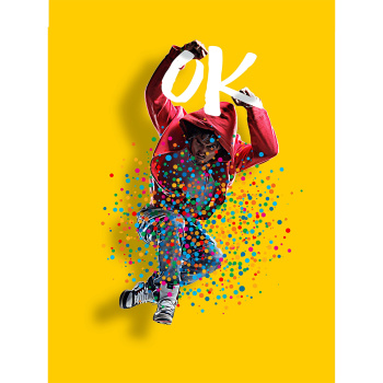 Σπιράλ 2 θεμάτων A4 Minimal Ok Boys Τετράδιο 21x29.7cm