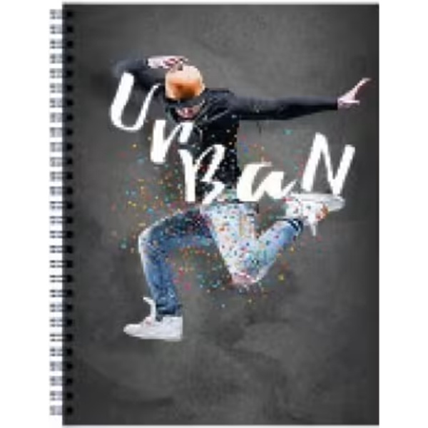 Σπιράλ 2 θεμάτων A4 Minimal Urban Boys Τετράδιο 21x29.7cm