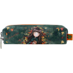 Κασετίνα Gorjuss Autumn Leaves Accessory Πράσινη - Πορτοκαλί 894GJ04