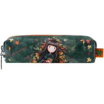 Κασετίνα Gorjuss Autumn Leaves Accessory Πράσινη - Πορτοκαλί 894GJ04