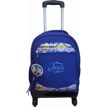 Paxos Σακίδιο Τρόλεϋ Lois Ethnic Μπλε 2 θέσεων 105209