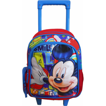 Paxos Τρόλεϋ Νηπιαγωγείου Mickey Smile Κόκκινο 54374