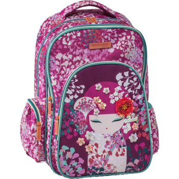 Σακίδιο Kimmidoll Backpack Φούξια 3 θέσεων 183211