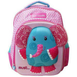 Σακίδιο Must Backpack Ελέφαντας 3D Ροζ 3 θέσεων 579342
