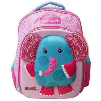 Σακίδιο Must Backpack Ελέφαντας 3D Ροζ 3 θέσεων 579342