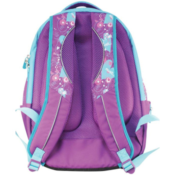 Σακίδιο Must Πεταλούδα Backpack Μωβ - Γαλάζιο 4 θέσεων 0579195