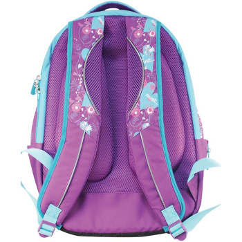 Σακίδιο Must Πεταλούδα Backpack Μωβ - Γαλάζιο 4 θέσεων 0579195
