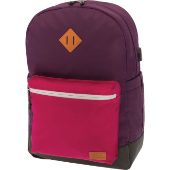 Σακίδιο Polo Reflective Backpack Μωβ 1 θέσης 9-01-244-13