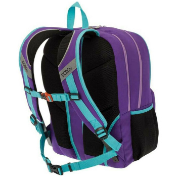 Σακίδιο Polo Surface Backpack Μωβ 2 θέσεων 9-01-241-13