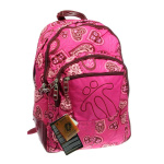 Σακίδιο Totto Backpack Φούξια με Καρδιές 2 θέσεων 0581418