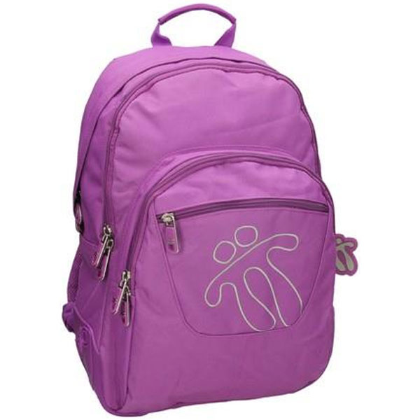 Totto Backpack Morral Μωβ Σακίδιο 3 θέσεων 0581263