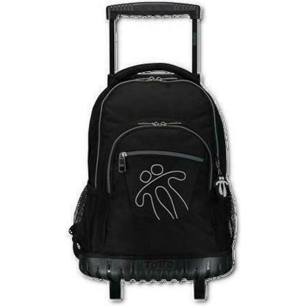 Totto Σακίδιο Τρόλεϋ Morral Rue Bomber Μαύρη 0581238