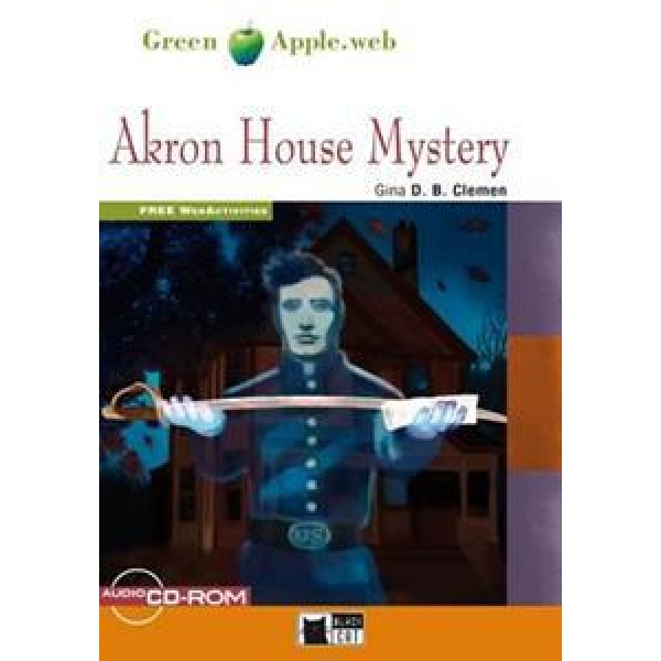 AKRON HOUSE MYSTERY GREEN APPLE LEVEL 1-A2 (BK+CD-ROM)
