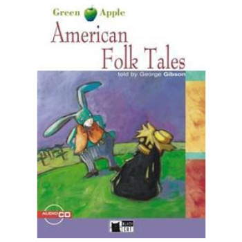 AMERICAN FOLK TALES LEVEL 1 A2 GREEN APPLE (BK+CD)