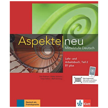 ASPEKTE NEU IN HALBBANDEN B1+ TEIL 2 KURSBUCH & ARBEITSBUCH (+CD)