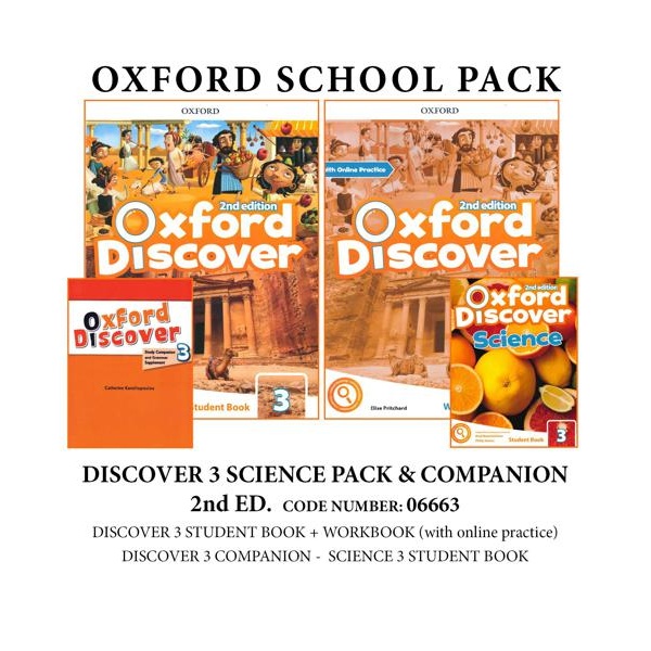 DISCOVER 3 (II ed) SCIENCE PACK (+COMPANION) -06663