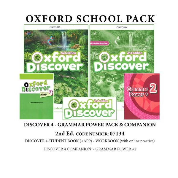 DISCOVER 4 (II ed) GRAMMAR POWER PACK (+COMPANION) -07134