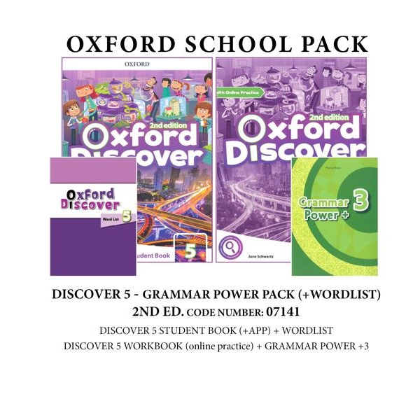 DISCOVER 5 (II ed) GRAMMAR POWER PACK (+WORDLIST) -07141