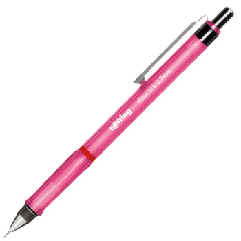 Rotring Visuclick Ροζ 0.7 Μηχανικό Μολύβι με γόμα
