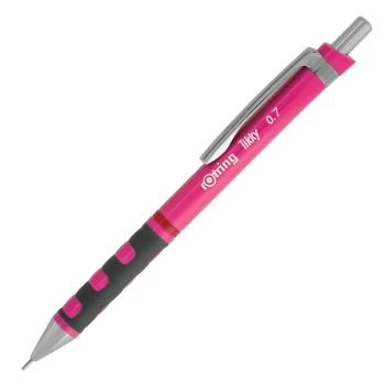 Rotring Tikky Ροζ 0.7 Μηχανικό Μολύβι με γόμα