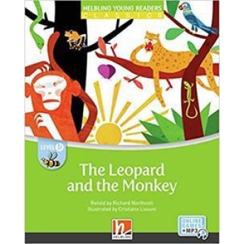 THE LEOPARD AND THE MONKEY (LEVEL B) (+ONLINE CODE)