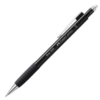 Grip 1345 Μαύρο 0.5 Μηχανικό Μολύβι Faber Castell με γόμα