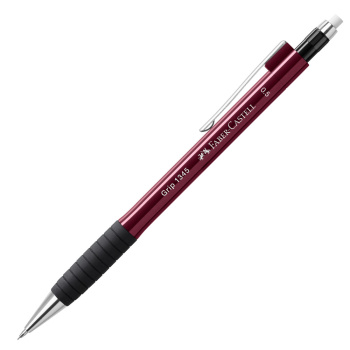 Grip 1345 Μπορντό 0.5 Μηχανικό Μολύβι Faber Castell με γόμα