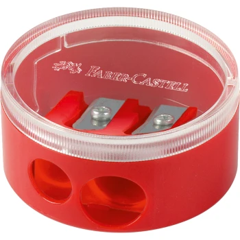 Ξύστρα Διπλή Βαρελάκι Faber Castell 185418