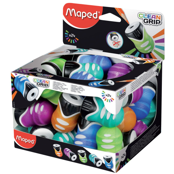 Ξύστρα Βαρελάκι Clean Grip Maped 014111