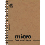 Μπλοκ Σπιράλ 13x17cm Micro Σημειώσεων Ριγέ 2 Θεμάτων