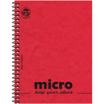 Μπλοκ Σπιράλ 13x17cm Micro Σημειώσεων Ριγέ 2 Θεμάτων