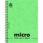 Μπλοκ Σπιράλ 13x17cm Micro Σημειώσεων Ριγέ 2 Θεμάτων